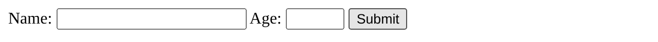 Browser output