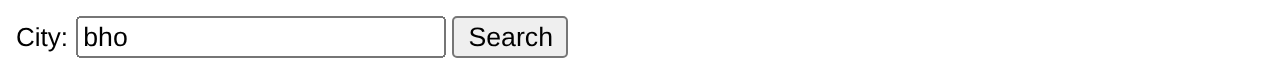 Browser output